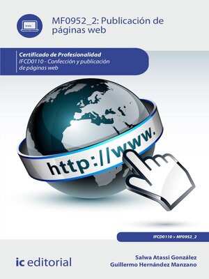 cover image of Publicación de páginas web. IFCD0110